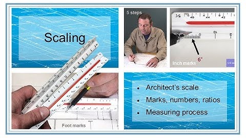 Learn how to read a scale - Architects Scale - Part 1 of 2 - Construction Plan Reading Series