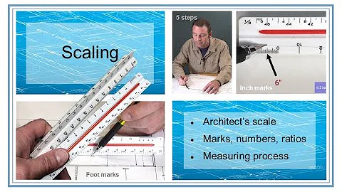 Learn how to read a scale - Architects Scale - Part 1 of 2 - Construction Plan Reading Series