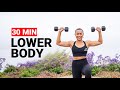 Complete Lower Body Workout | 30 Min Dumbbell Strength & Cardio Circuit