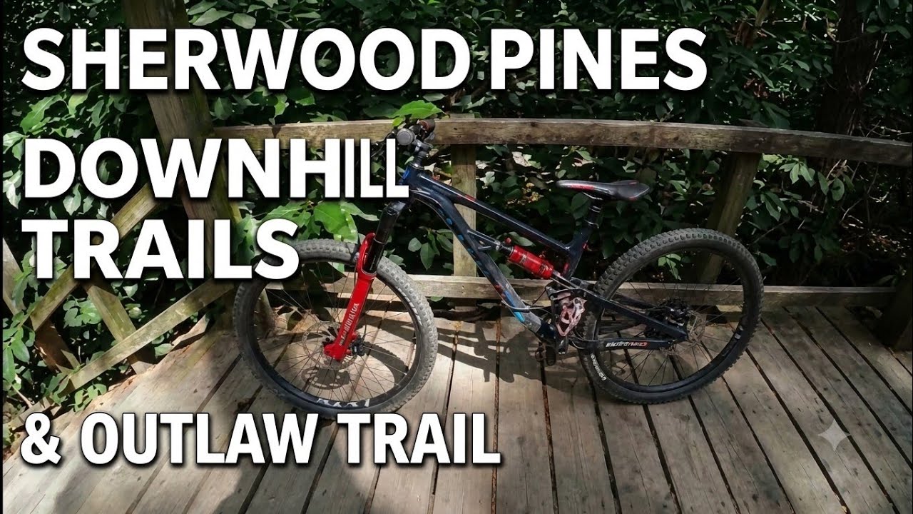 SHERWOOD PINES DOWNHILL! | Upgraded Calibre Sentry Pro Coiled Up 