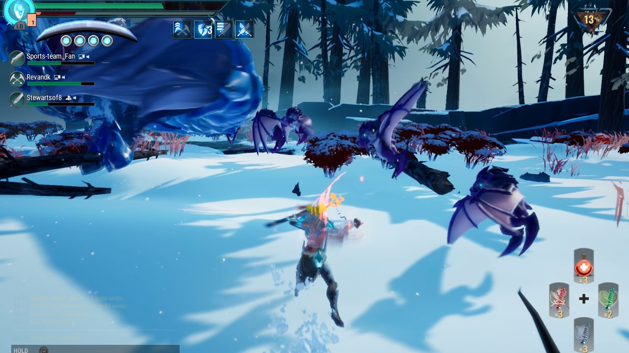 Dauntless - Deadfrost Boreus  (Heroic) - Chain blades