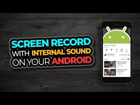 How To Screen Record With Internal Audio is BACK!! Android - YouTube