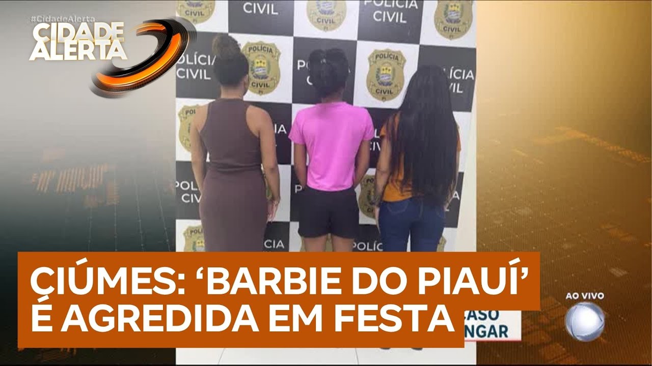 ‘Barbie do Piauí’ é agredida pela atual namorada do ex-marido e grupo de amigas em saída de festa