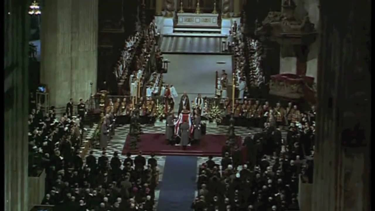 Sir Winston Churchill   Funeral I Vow To Thee   The Nations Farewell