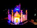 ss world park bahawalpur in night ||. scenic view of ss world bahawalpur by 4k drone videos