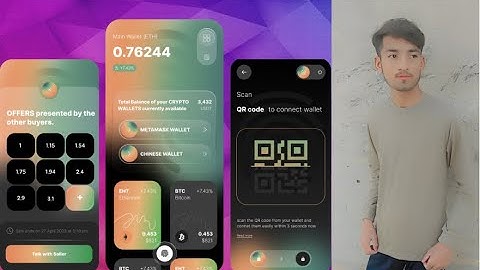 Connect Wallet UI/UX Mobile App (Danish Technical Taunsvi)