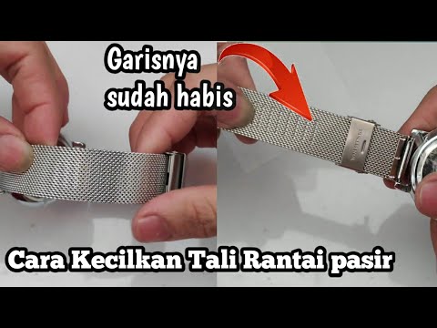 Video: 5 Cara Mudah untuk Menyesuaikan Pita Jam Logam