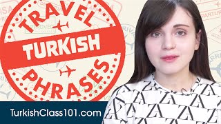 All Travel Phrases You Need in Turkish! Learn Turkish in 30 Minutes!