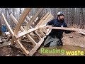 How I Made a Sawmill Offcut Rack | Sawmill Shed Build - Episode 16