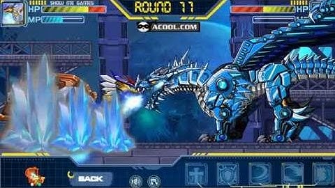 Robot Ice Dragon VS Robot Turtle - Game Show - Game Play - 2016 - HD