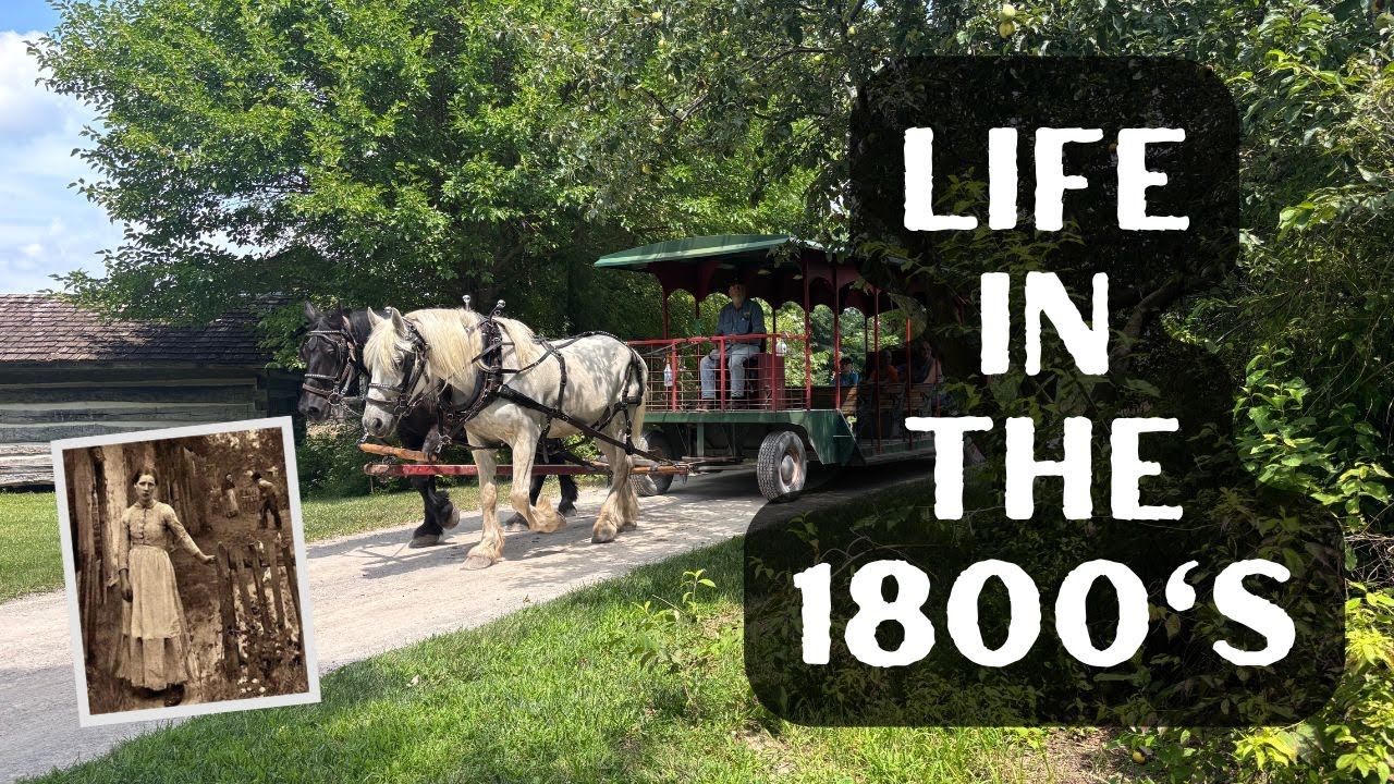 Life in the 1800s Recreated at Sauder Village!