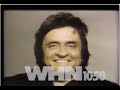 Johnny Cash &#39;unplugged&#39; 1050 WHN-AM television commercial 1982        &#39;Ring of Fire&#39;