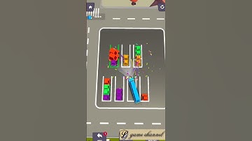 car color sort 😉😉 gameplay // l game channel // android & ios gameplay 8821 #mobilegame #shorts