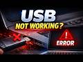 How to Fix USB Port Not Working (Windows 10/11 &amp; Mac 2026)