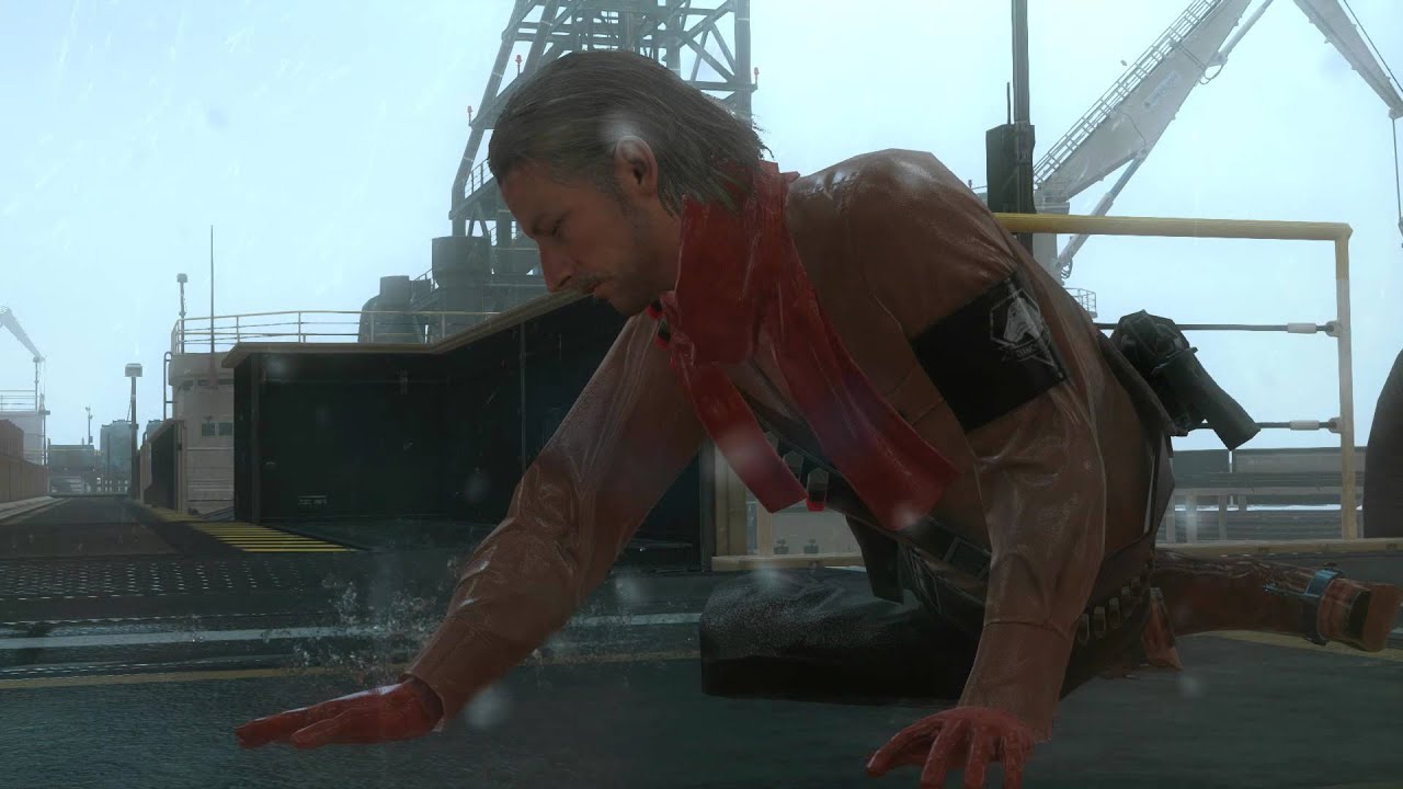 Rain scene [Spoiler] Quiet/Ocelot model swap[/Spoiler]