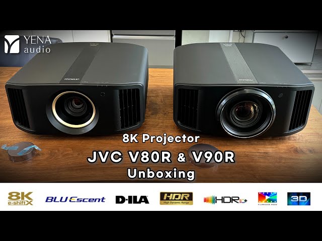 JVC V80R & V90R (NZ8 & NZ9) 8K Projector Unboxing - YouTube