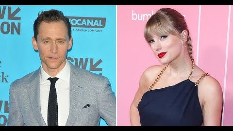Tom Hiddlestons ongemakkelijke reactie op Taylor Swift-vermelding in live-interview