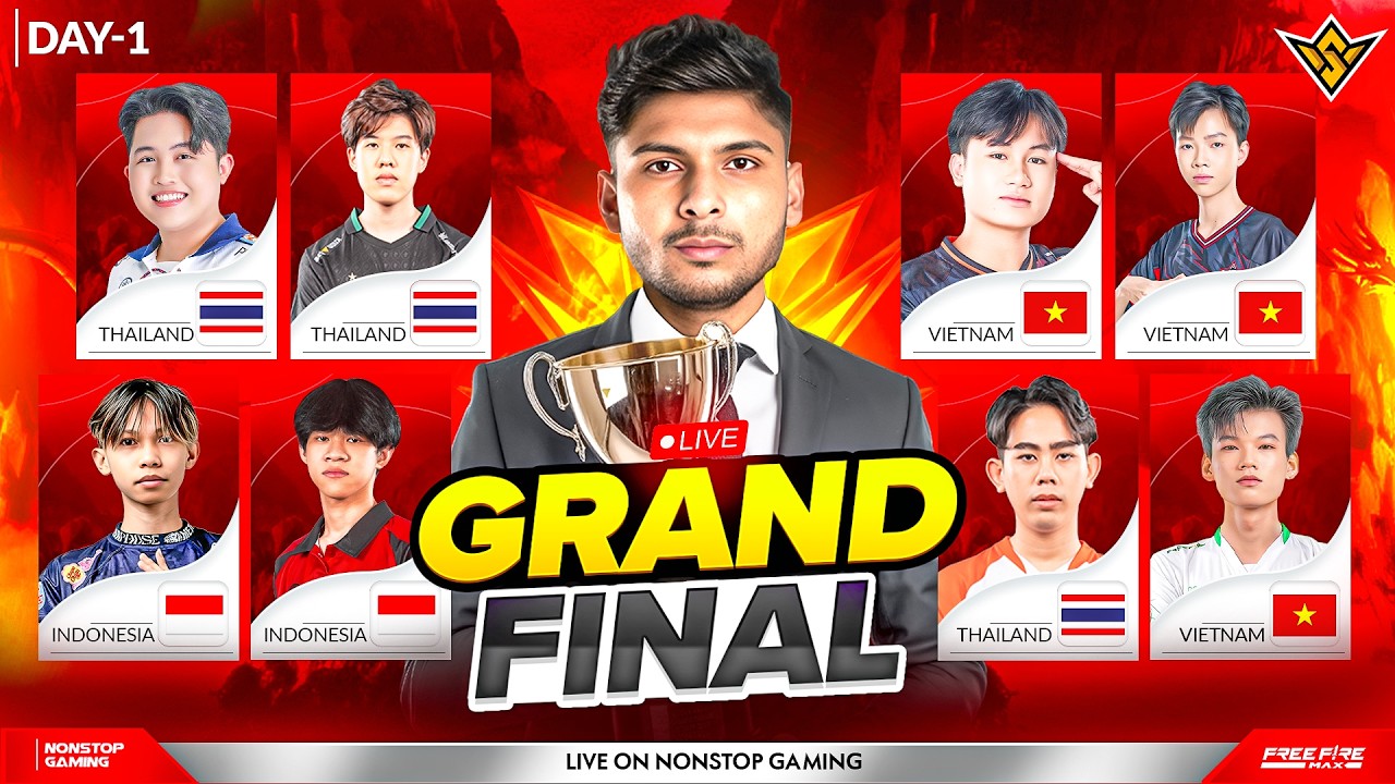 FFWS SEA GRAND FINALE DAY-1 WATCH PARTY 🔥 || BRU vs EVOS vs FLCN vs WAG  #iQOONeo10 #nonstopgaming