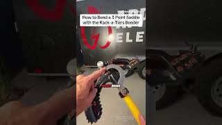 How to Bend a 4 Point Saddle in 2 MINUTES!🤯