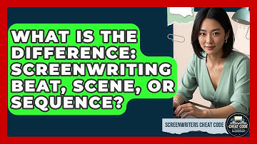 What Is The Difference: Screenwriting Beat, Scene, Or Sequence? - Screenwriter