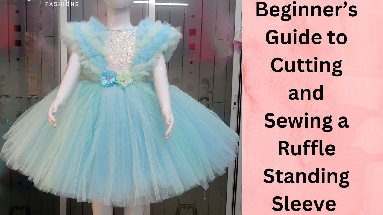 Beginners Guide to Cutting and Sewing a Ruffle Standing Sleeve / Step