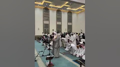 صلاة العشاء والتراويح برواية قالون عن نافع: ليلة ١٢ رمضان ١٤٤٤ﮪ 🌙 - مع كلمة للشيخ أحمد النفيس✨