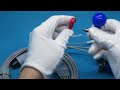 ECG 10009F+EKG 10012D Compatible Mindray PM9000 / MEC Series ECG Cable – 5 Leads, Snap, IEC Color