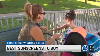 First Alert Weather Extra: Best sunscreens to buy