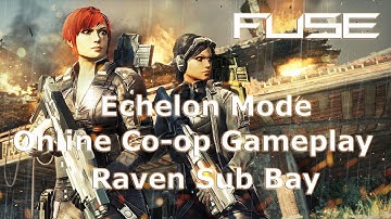 FUSE - Echelon Mode HD Co-op Multiplayer Gameplay Raven Sub Bay PS3