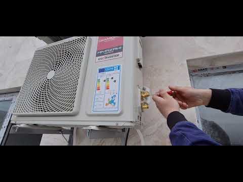 კონდიციონერი. ფრეონის გაშვება