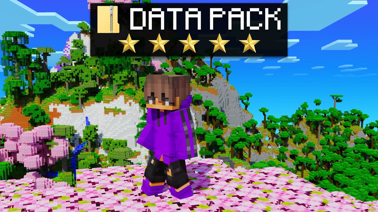 I Played Minecraft's MOST POPULAR Data Pack! (It Changes Everything ...