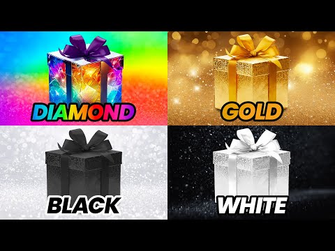 Choose Your Gift! 🎁 Diamond, Gold, Black or White 💎⭐️🖤🤍