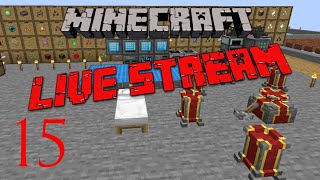 Let's Play Modded Minecraft Minecraft Mystical Block Ep. 15 (Refined Storage Time) Live Stream