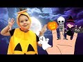 Halloween Finger Family Song | Pumpkin Finger Family Nursery Rhymes