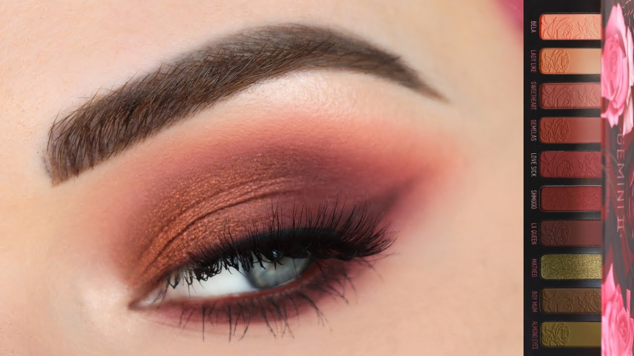 Melt Cosmetics Gemini 2 Palette | Warm Copper Smokey Eyeshadow Tutorial