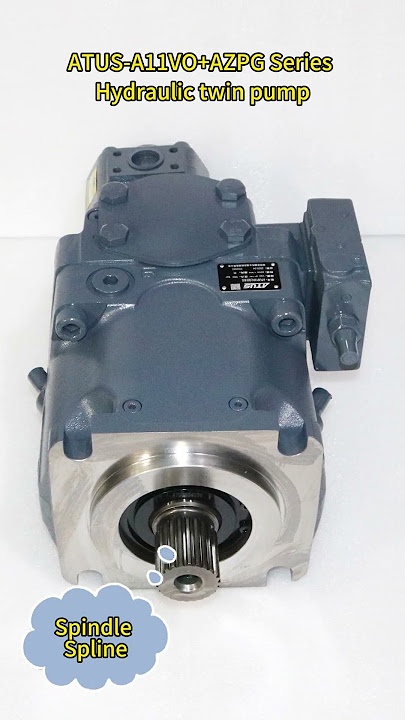 Hydraulic Piston pump ATUS-A11VO AZPG Series #hydraulicmotors #chinafactorydirect #rexrothpump