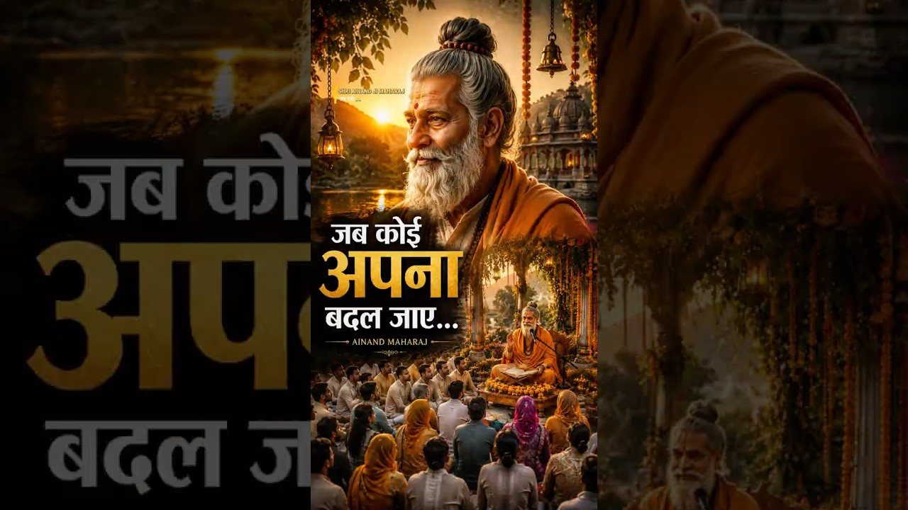 जब कोई अपना बदल जाए, तो क्या करें? — मन की शांति प्रवचन