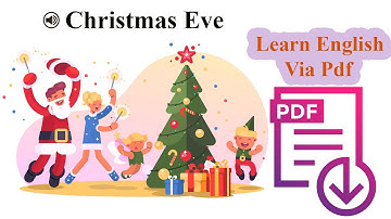 Learn English Via Listening | Beginner  Level | Lesson 16 | Christmas Eve