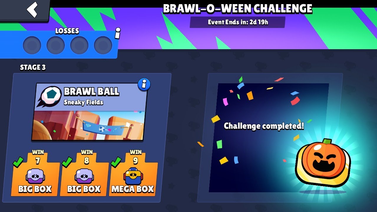9-0 Brawl-O-Ween Challenge | Brawl Stars 
