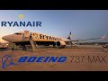 Ryanair boeing 737 max 8  prague to budapest  full flight report