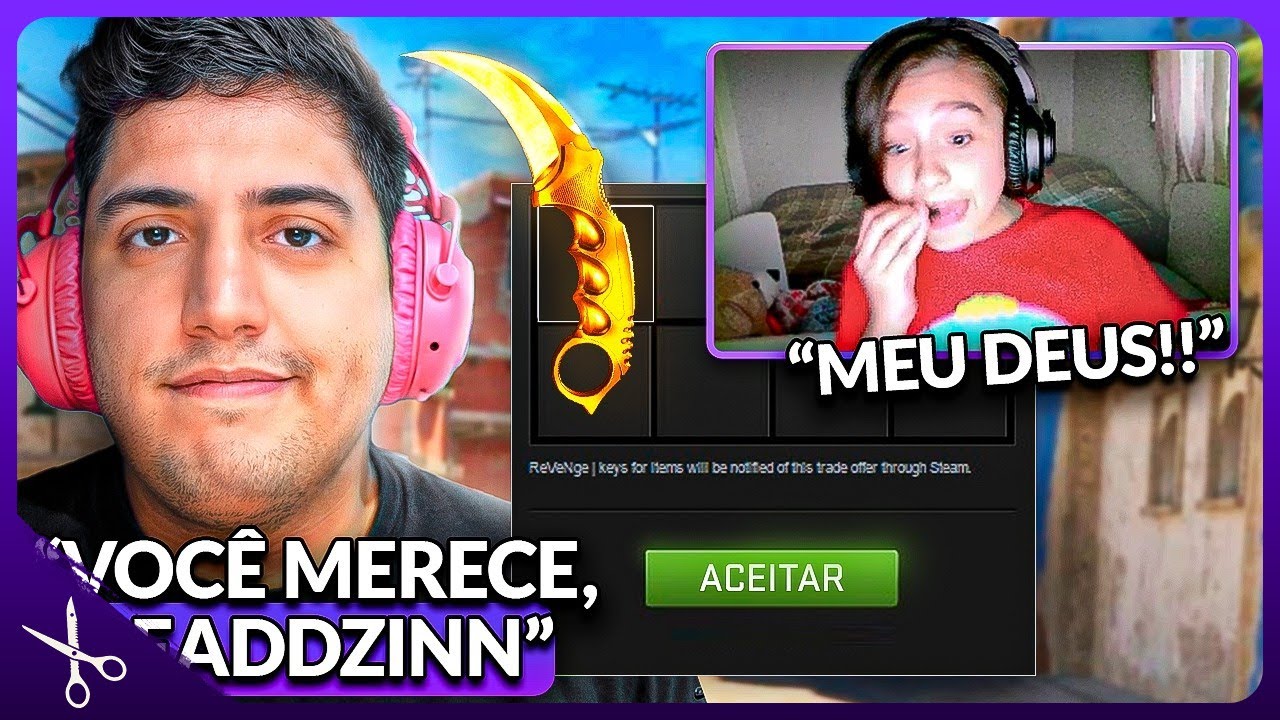 Cachorro1337 DA FACA DE PRESENTE pro DEADZIN AO VIVO - YouTube