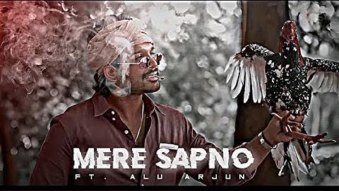 MERE SAPNO KI RANI Edit -ALU ARJUN Edit | MERE SAPNO KI RANI song Edit #video ✨ 😚#trendingshorts