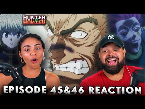 UVOGIN BREAKS OUT! Hunter X Hunter Episode 45 and 46 Reaction
