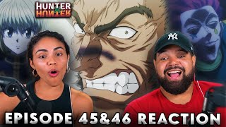 UVOGIN BREAKS OUT! Hunter X Hunter Episode 45 and 46 Reaction