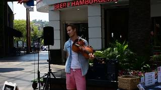 Video Of A Violin Player Inside Universal Studios Los Angeles