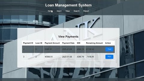 Top Final Year Projects | PHP  | Loan Management System | How to Edit Projects