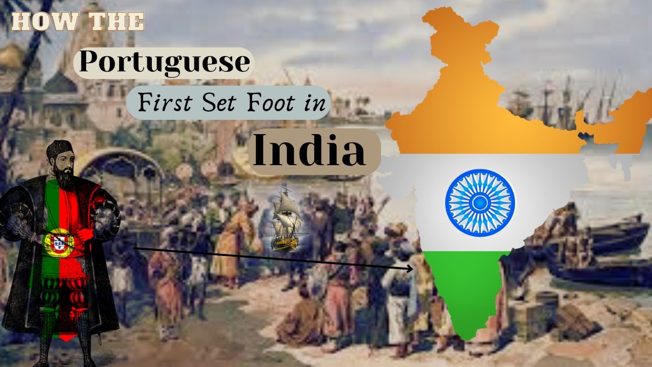 How the Portuguese first set foot in India | Portuguese in India #upsc ...