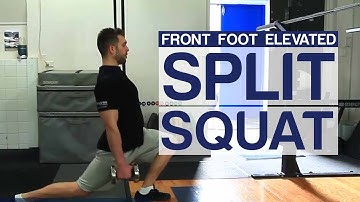 How to do a Front Foot Elevated Split Squat with Correct Technique