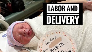 Labor and delivery of our surprise gender baby | 37 week IUGR induction