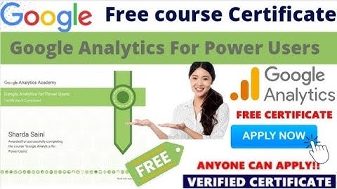 Google Free Certificate Course | Google Analytics for Power Users Assessment Answer Full Marks